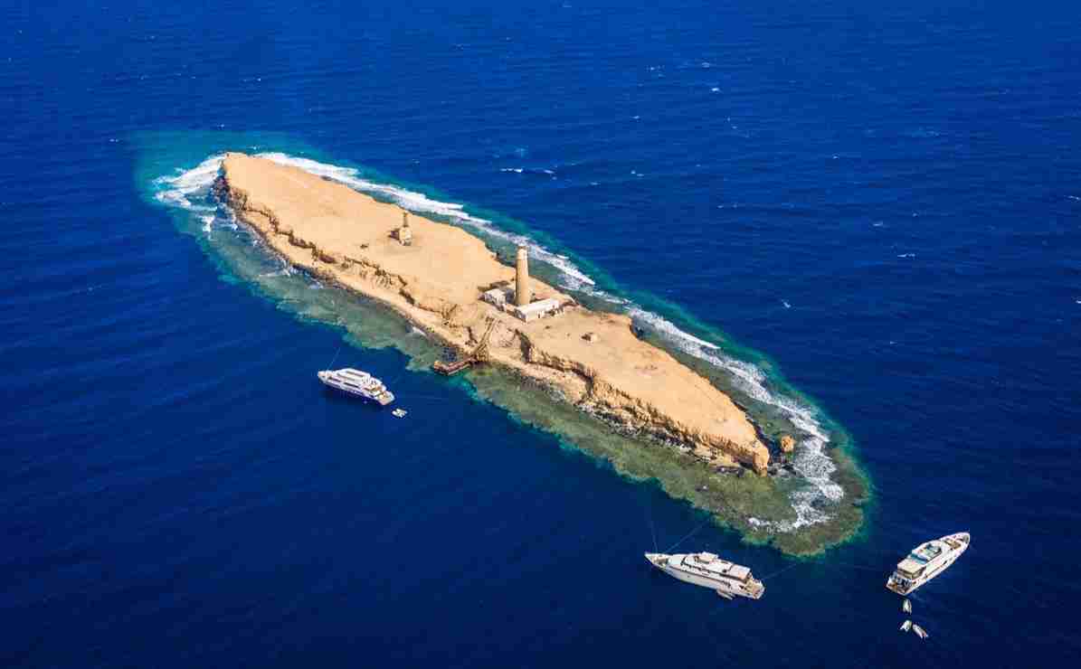 Big Brother Island in the Red Sea Marine Park