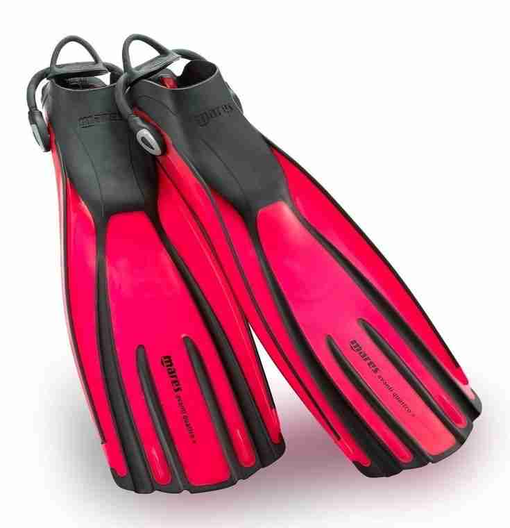 Open heel fins and boots on a liveaboard packing list