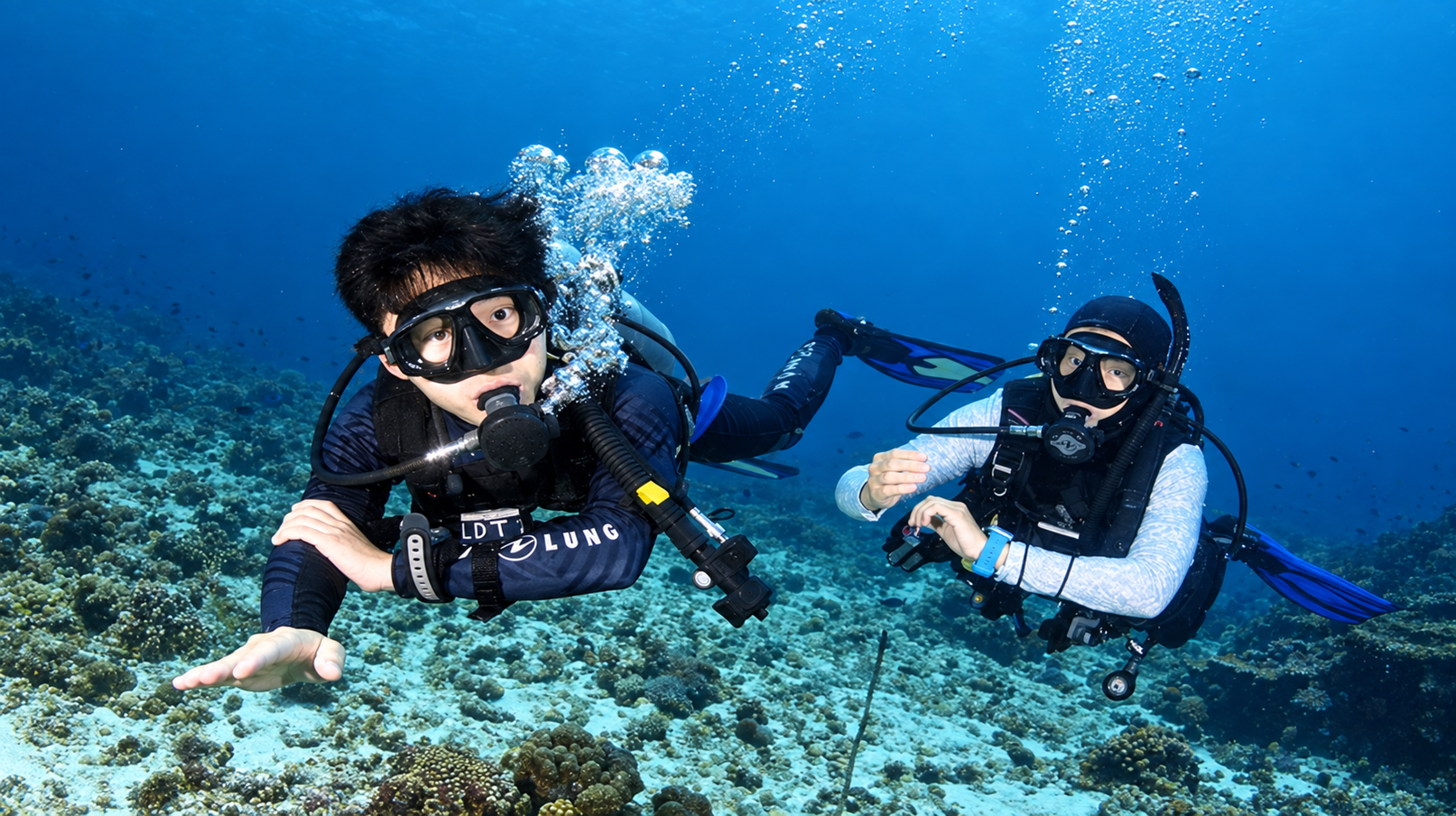 PADI Underwater Navigator Course Hurghada — a pattern swum on the reef