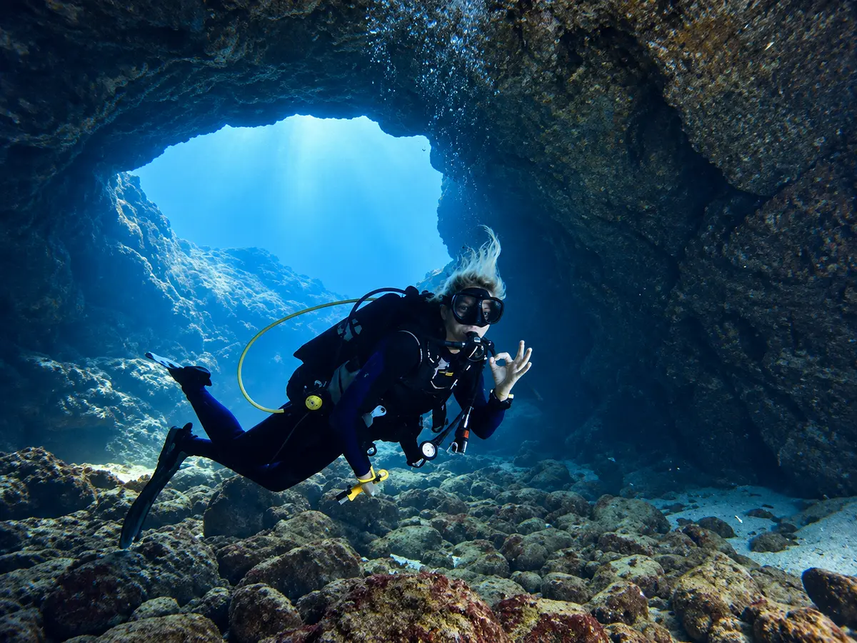 Exploring a Red Sea reef